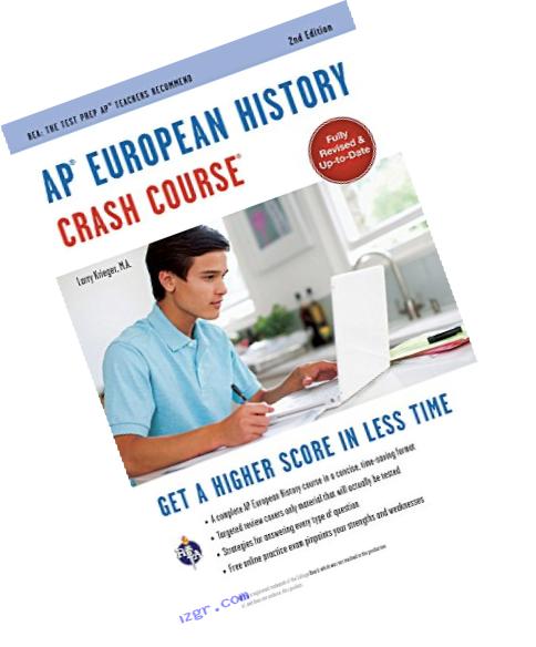 AP? European History Crash Course, 2nd Ed.,  Book + Online (Advanced Placement (AP) Crash Course)